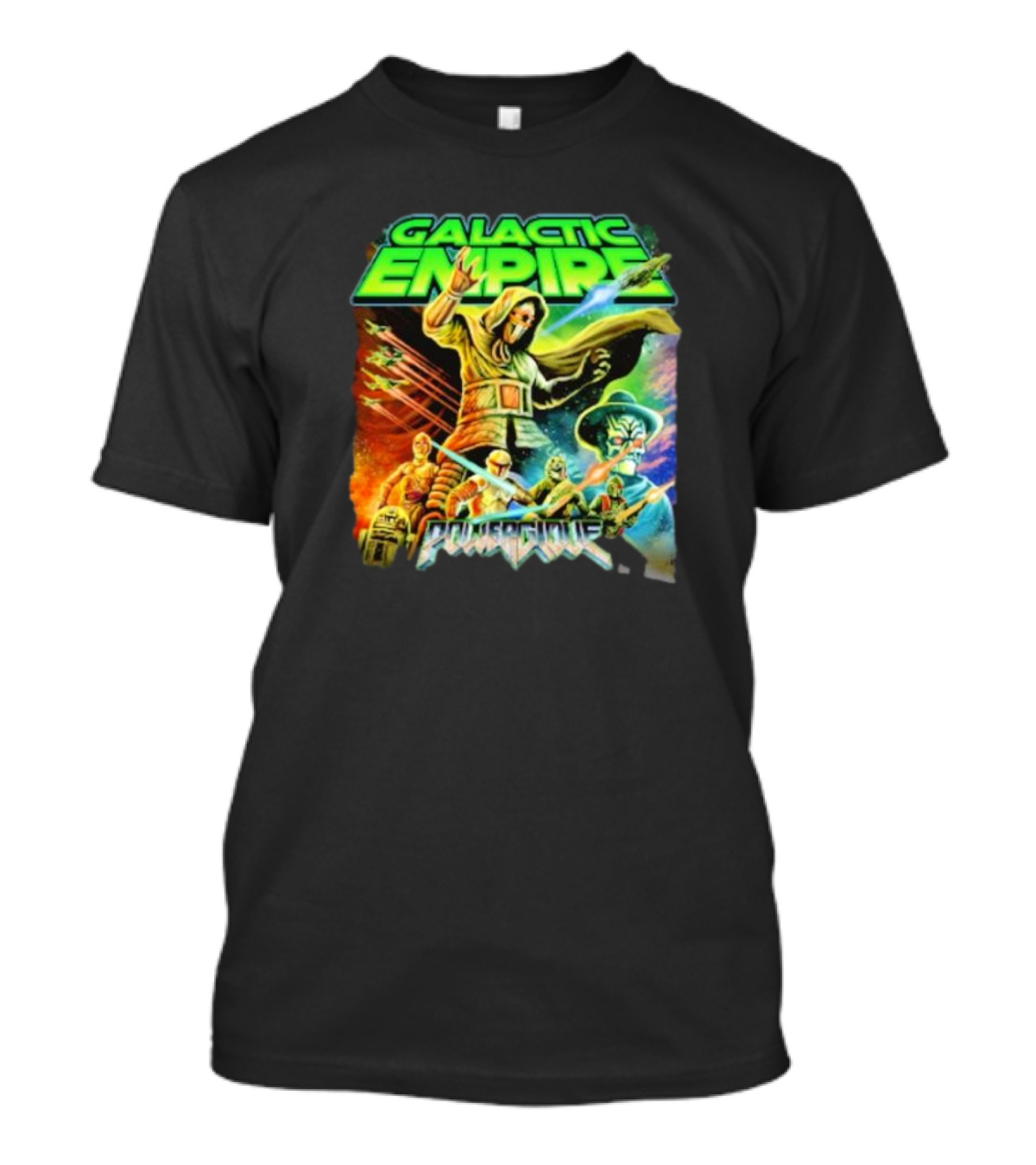 GALACTIC EMPIRE POWERGLOVE TOUR T-Shirt