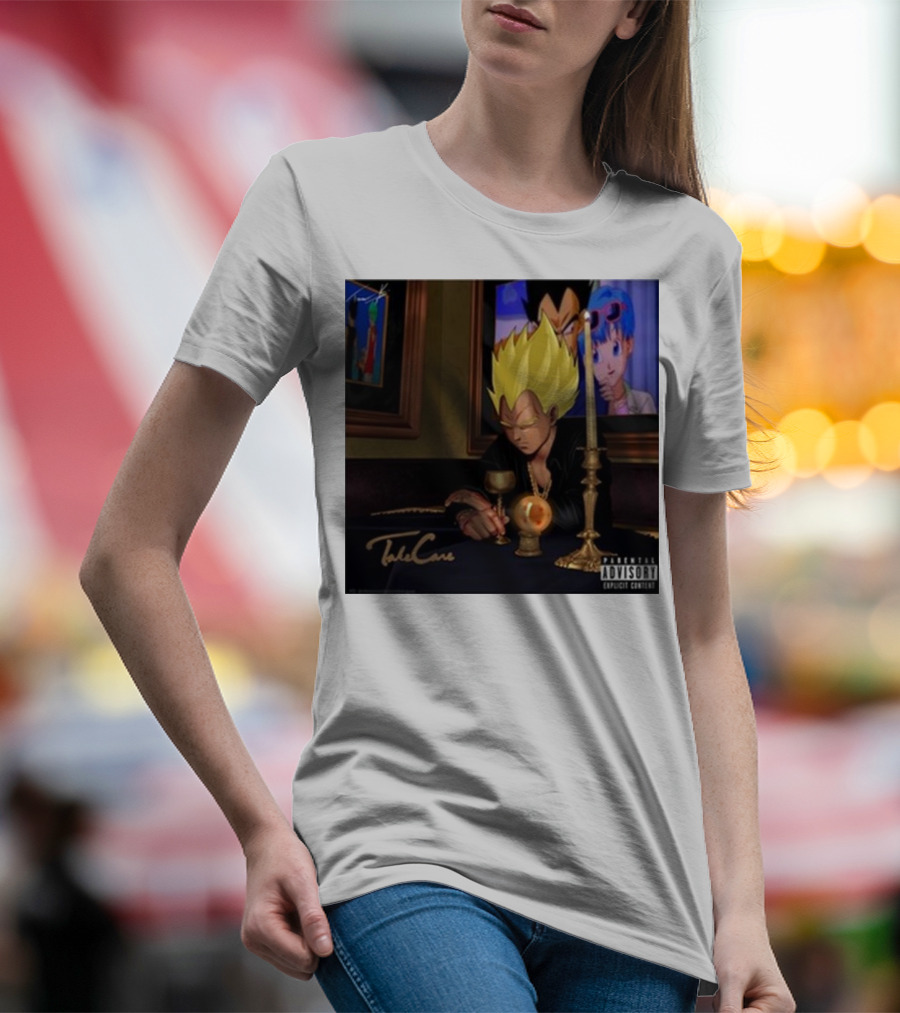 Take Care Vegeta Drake Dragon Ball Parental Advisory T-Shirt