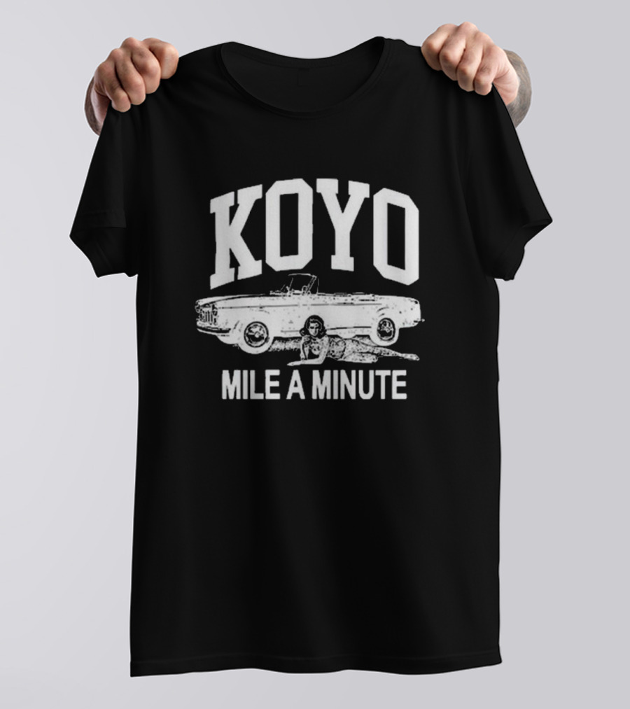 Koyo Mile A Minute 2024 Classic Car T-Shirt