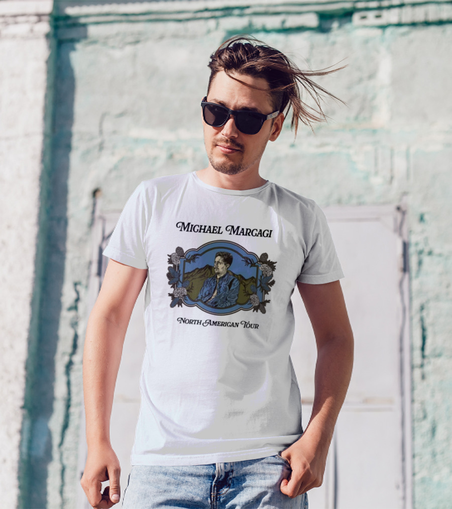 Michael Marcagi North American Tour Mountain Portrait T-Shirt