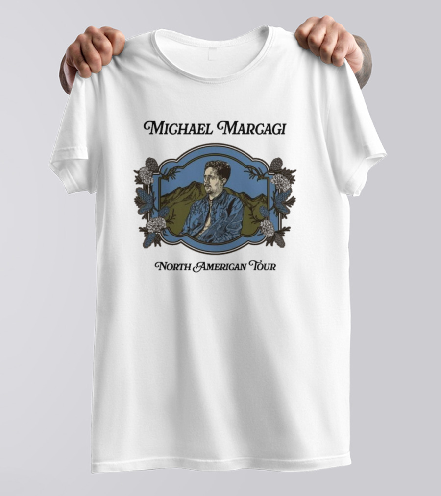 Michael Marcagi North American Tour Mountain Portrait T-Shirt