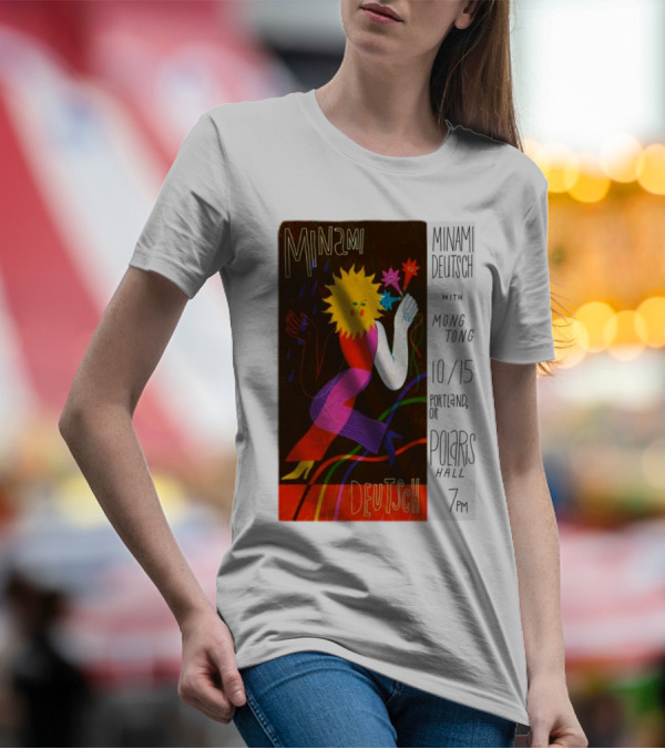 Minami Deutsch With Mong Tong October 15 2024 Portland OR Polaris Hall 7PM T-Shirt