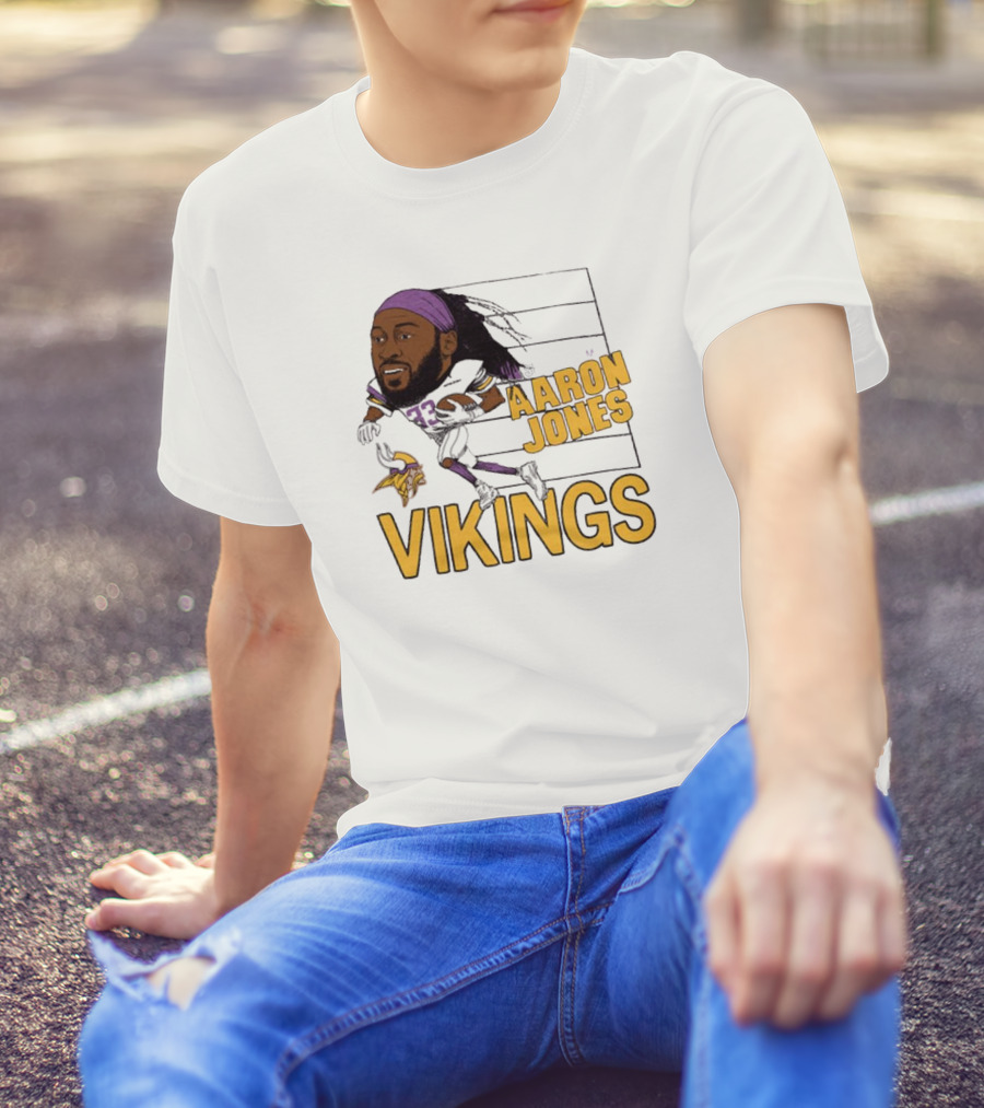 Minnesota Vikings Showtyme Aaron Jones NFL T-Shirt
