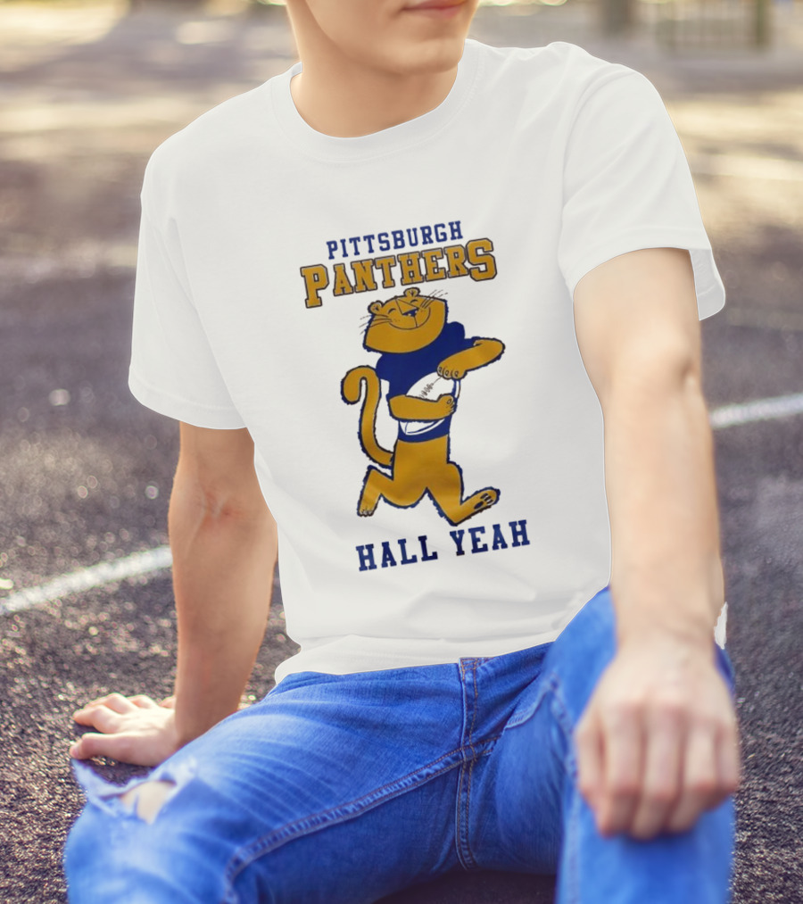 Pittsburgh Panthers Hall Yeah Football Mascot T-Shirt