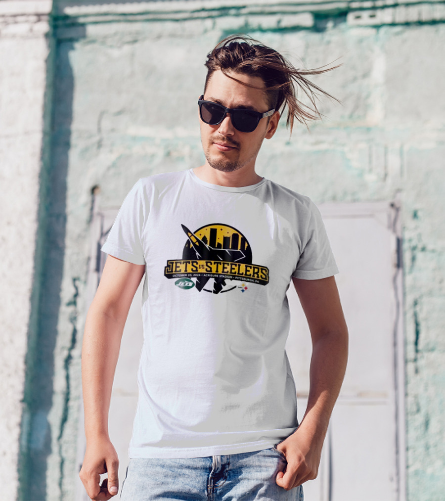 Pittsburgh Steelers Vs. New York Jets October 20 2024 Acrisure Stadium Game Day Pittsburgh PA T-Shirt
