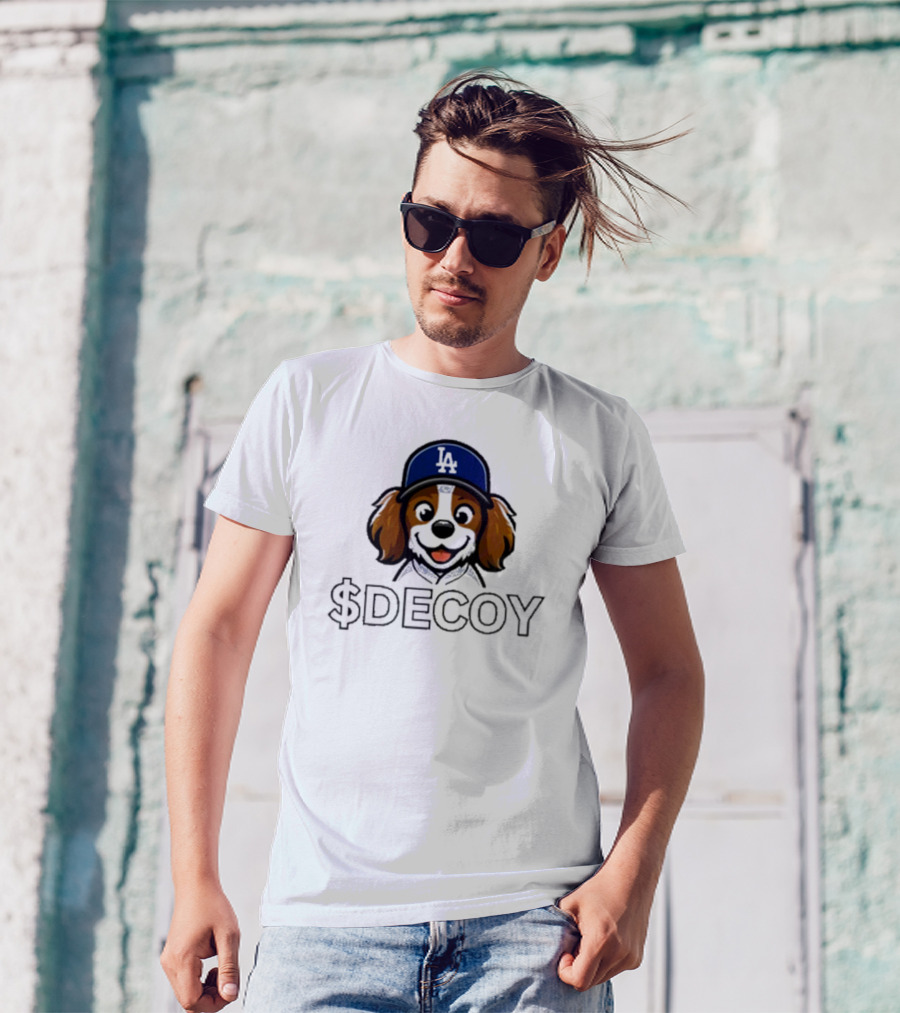 Shohei Ohtani LA Dodgers Dog $DECOY MLB T-Shirt