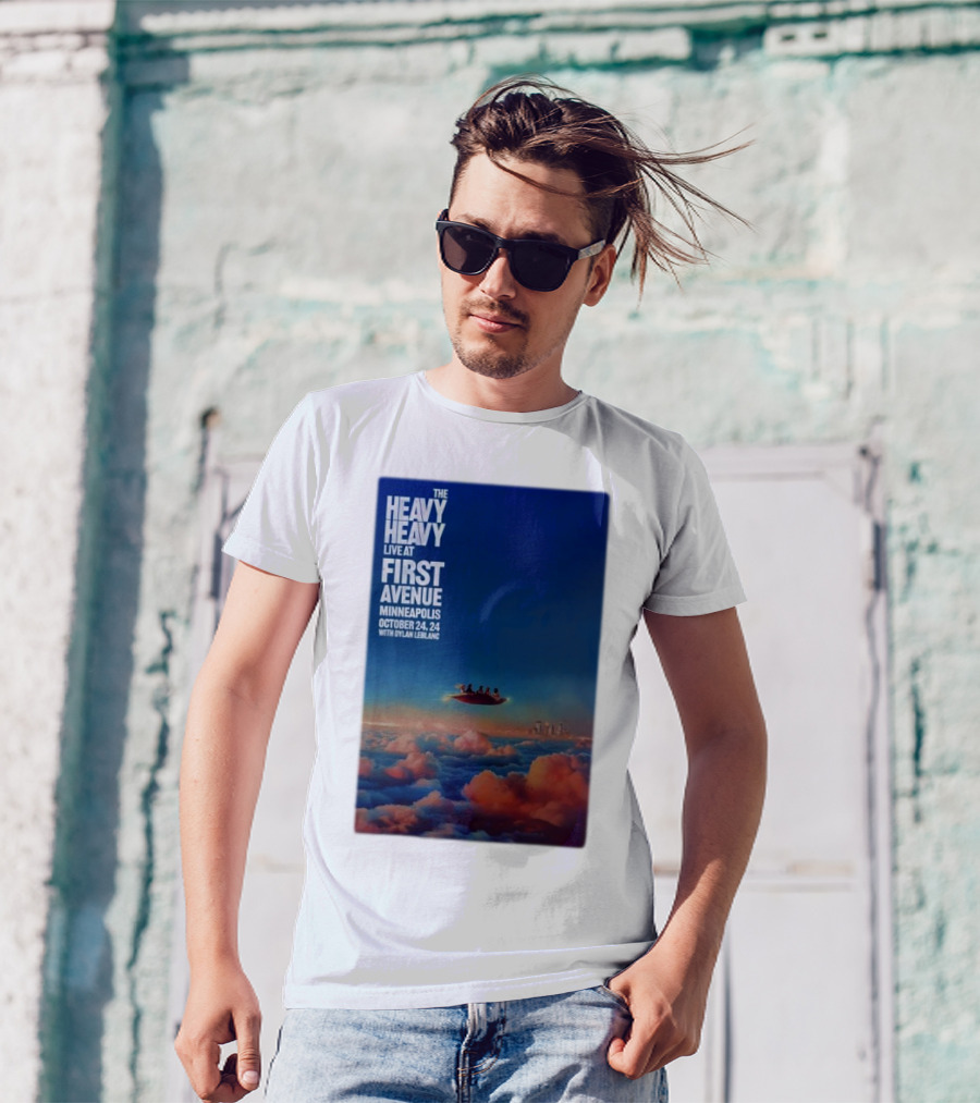The Heavy Heavy Live At First Avenue Minneapolis October 24 2024 With Dylan LeBlanc T-Shirt