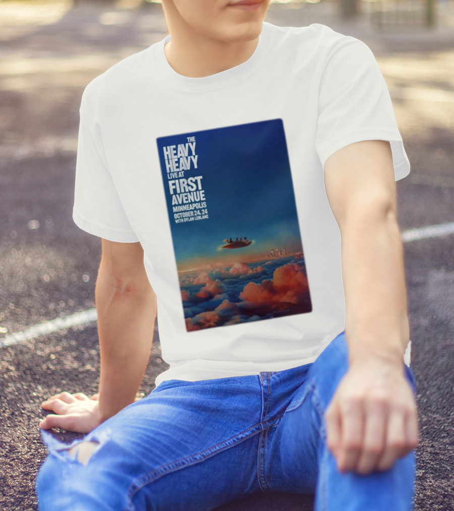 The Heavy Heavy Live At First Avenue Minneapolis October 24 2024 With Dylan LeBlanc T-Shirt