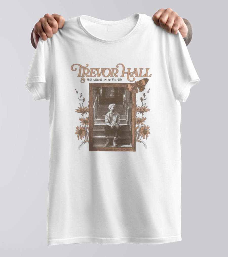 Trevor Hall And The Great In-Between Tour Floral Stairs T-Shirt