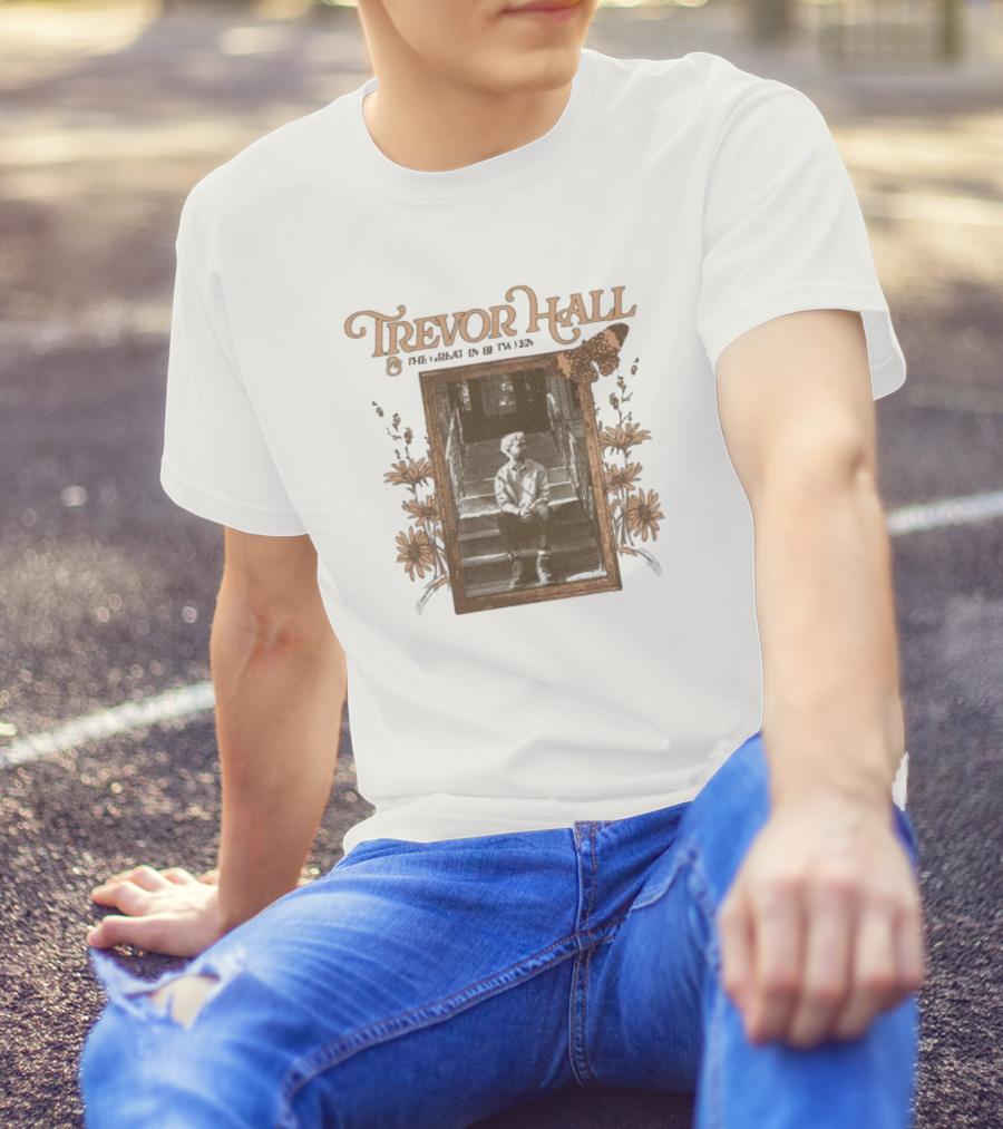 Trevor Hall And The Great In-Between Tour Floral Stairs T-Shirt