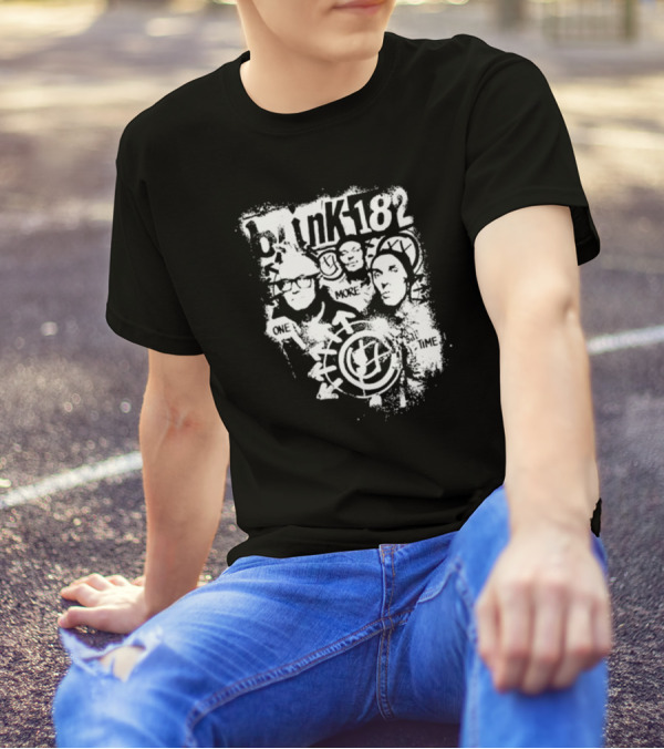Blink-182 One More Time Band Members T-Shirt