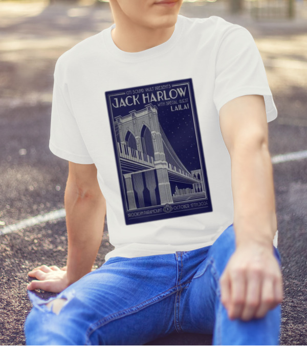 Citi Sound Vault Presents Jack Harlow With Special Guest Lailai Brooklyn Paramount October 17 T-Shirt