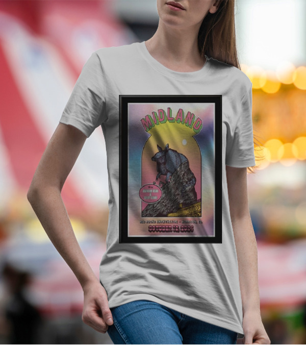 Midland Red Rocks Amphitheatre Morrison CO October 12 2024 War And Treaty Kaitlin Butts T-Shirt