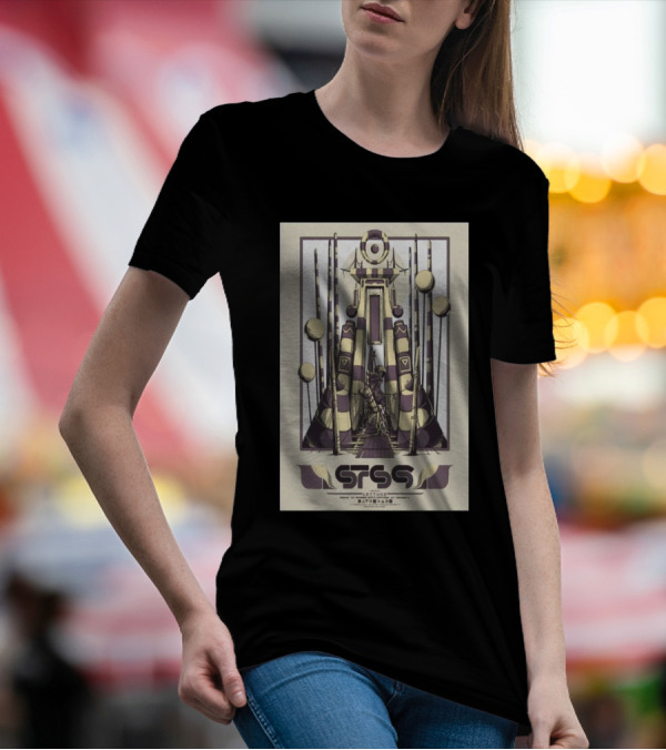 STS9 At Radius In Chicago On October 18-19 2024 Featuring Custom Geometric T-Shirt