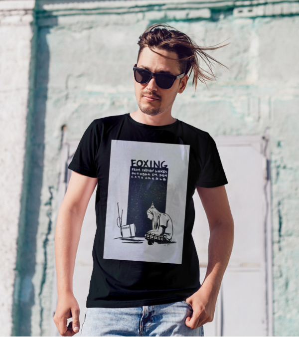 Foxing From Indian Lakes October 24 2024 Cat's Cradle T-Shirt