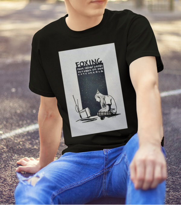 Foxing From Indian Lakes October 24 2024 Cat's Cradle T-Shirt