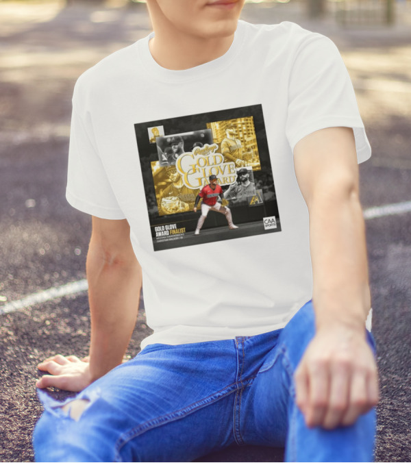 Arizona Diamondbacks Christian Walker Rawlings Gold Glove Award Finalist 2024 Season CAA Sports T-Shirt