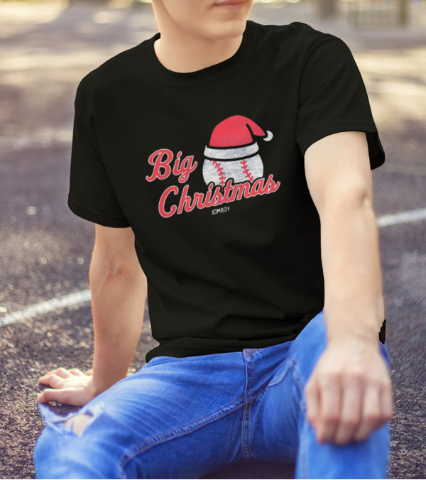 Big Christmas Cleveland Guardians MLB Baseball Jomboy T-Shirt