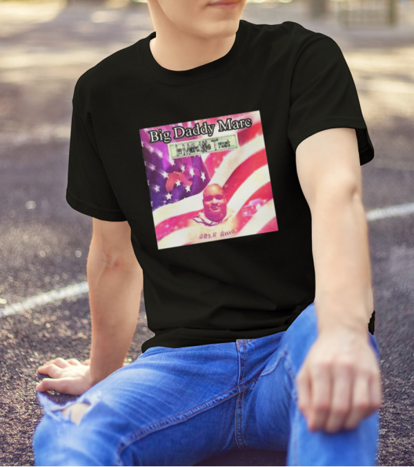 Big Daddy Marc In Marc We Trust American Flag Retro T-Shirt