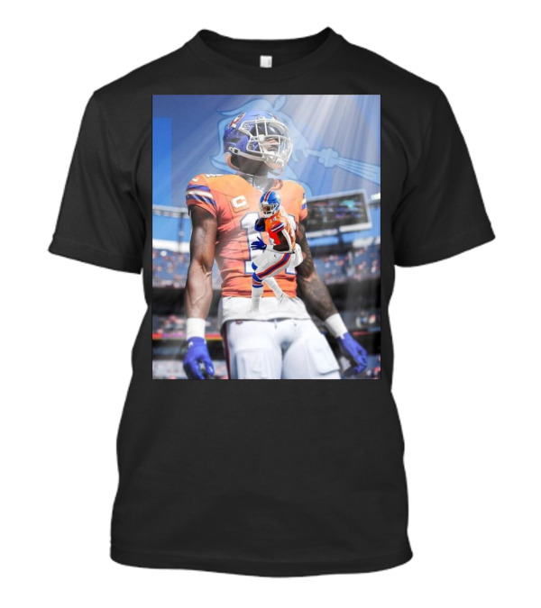 Courtland Sutton Denver Broncos Team Spirit Football Iconic T-Shirt