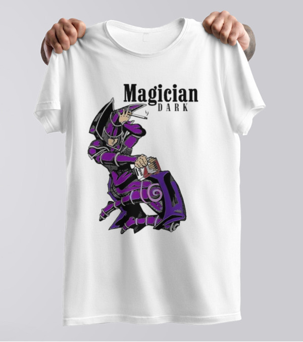 Dark Magician Smoking Card Trick T-Shirt