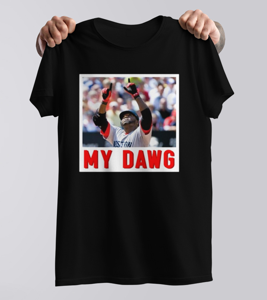 Grimace MLB Boston Baseball My Dawg T-Shirt