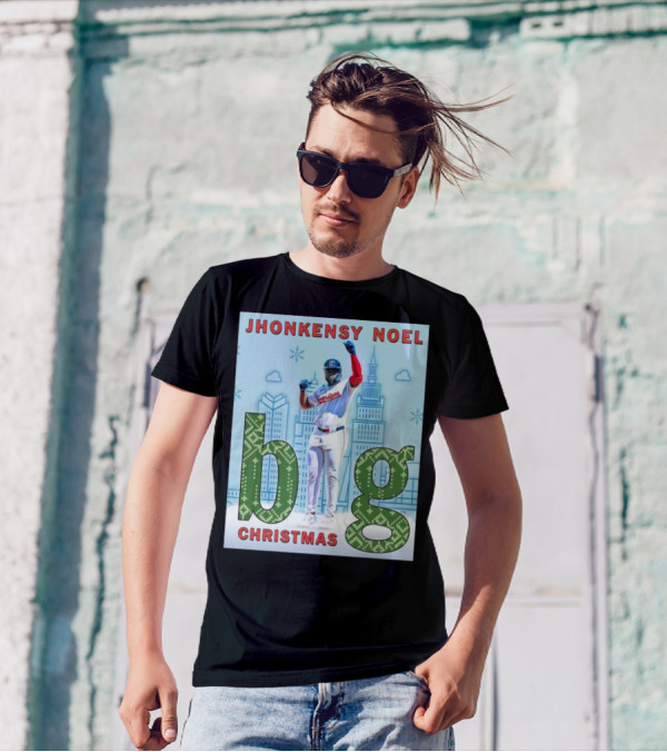 Jhonkensy Noel Big Christmas Cleveland Guardians T-Shirt
