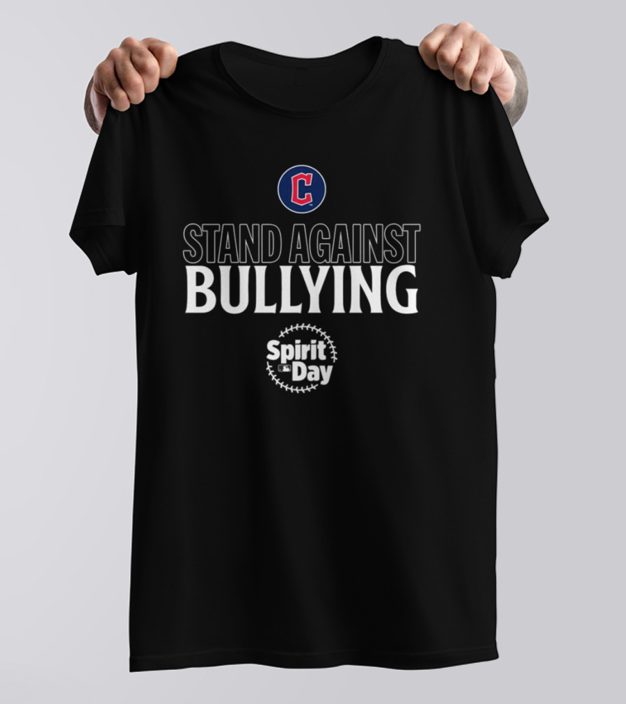 Leveland Guardians MLB Stand Against Bullying Spirit Day T-Shirt