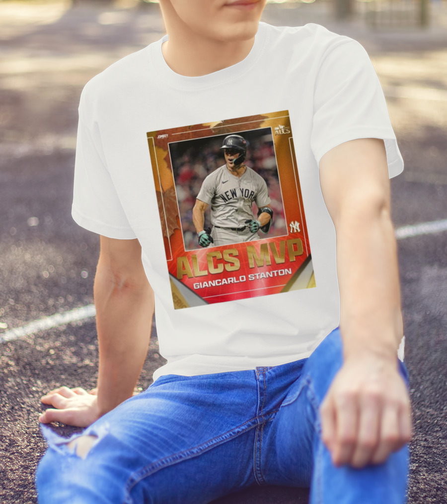 New York Yankees ALCS MVP Giancarlo Stanton T-Shirt
