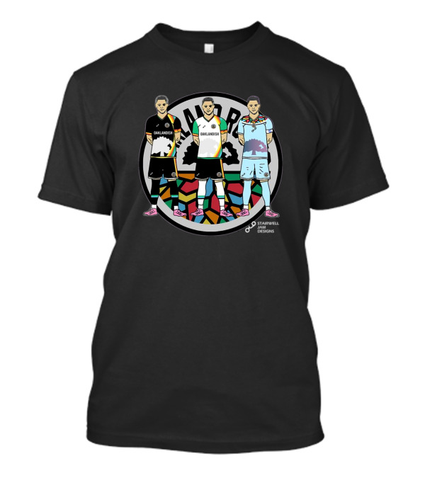 Oaklandish Stairwell Jam Designs Oakland Roots SC T-Shirt