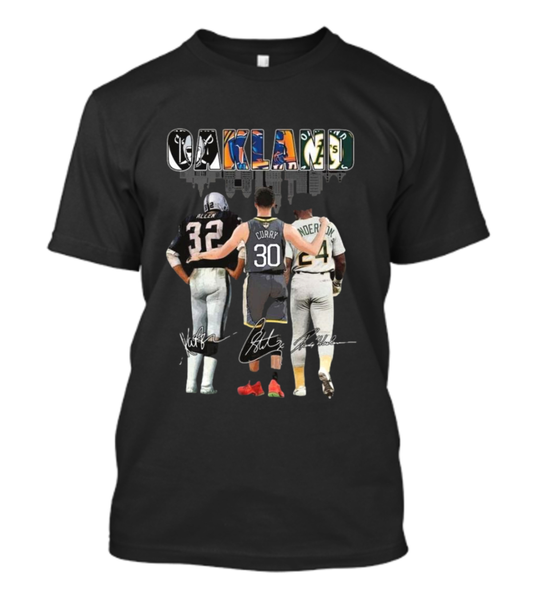 Oakland Legends Allen Curry Henderson Signatures T-Shirt