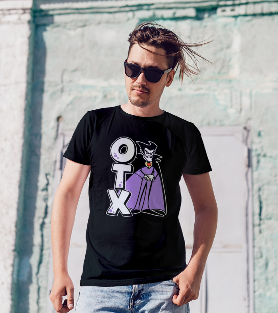 Ohgeesy OTX Dracula 2024 Purple Cape Vampire T-Shirt