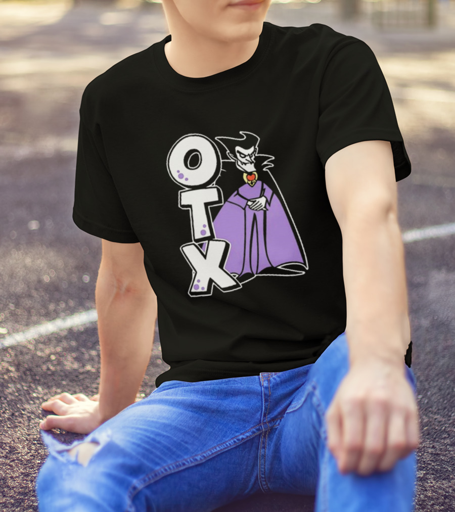 Ohgeesy OTX Dracula 2024 Purple Cape Vampire T-Shirt