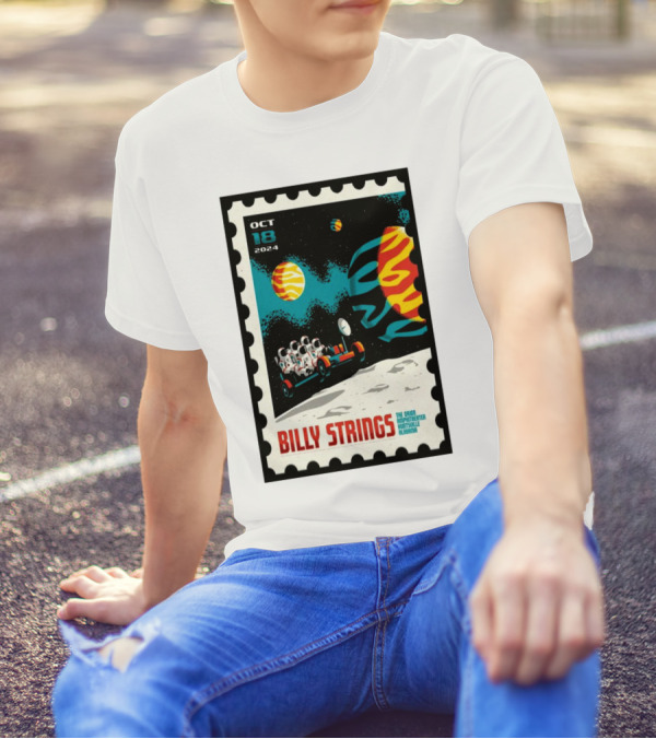 Billy Strings October 18 2024 The Orion Amphitheater Huntsville AL Space T-Shirt