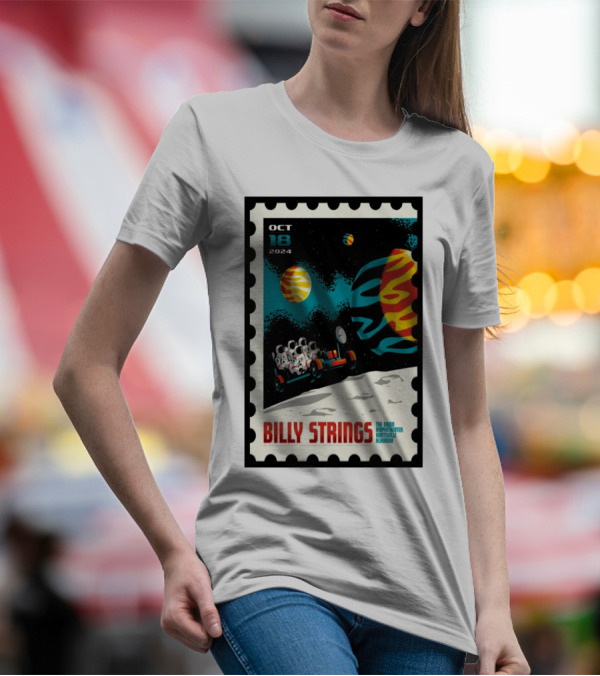Billy Strings October 18 2024 The Orion Amphitheater Huntsville AL Space T-Shirt