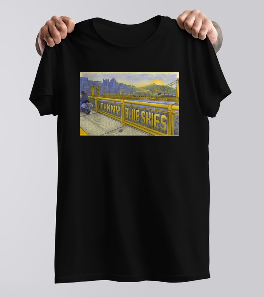 Sturgill Simpson October 18 2024 Petersen Events Center Pittsburgh Johnny Blue Skies Tour T-Shirt