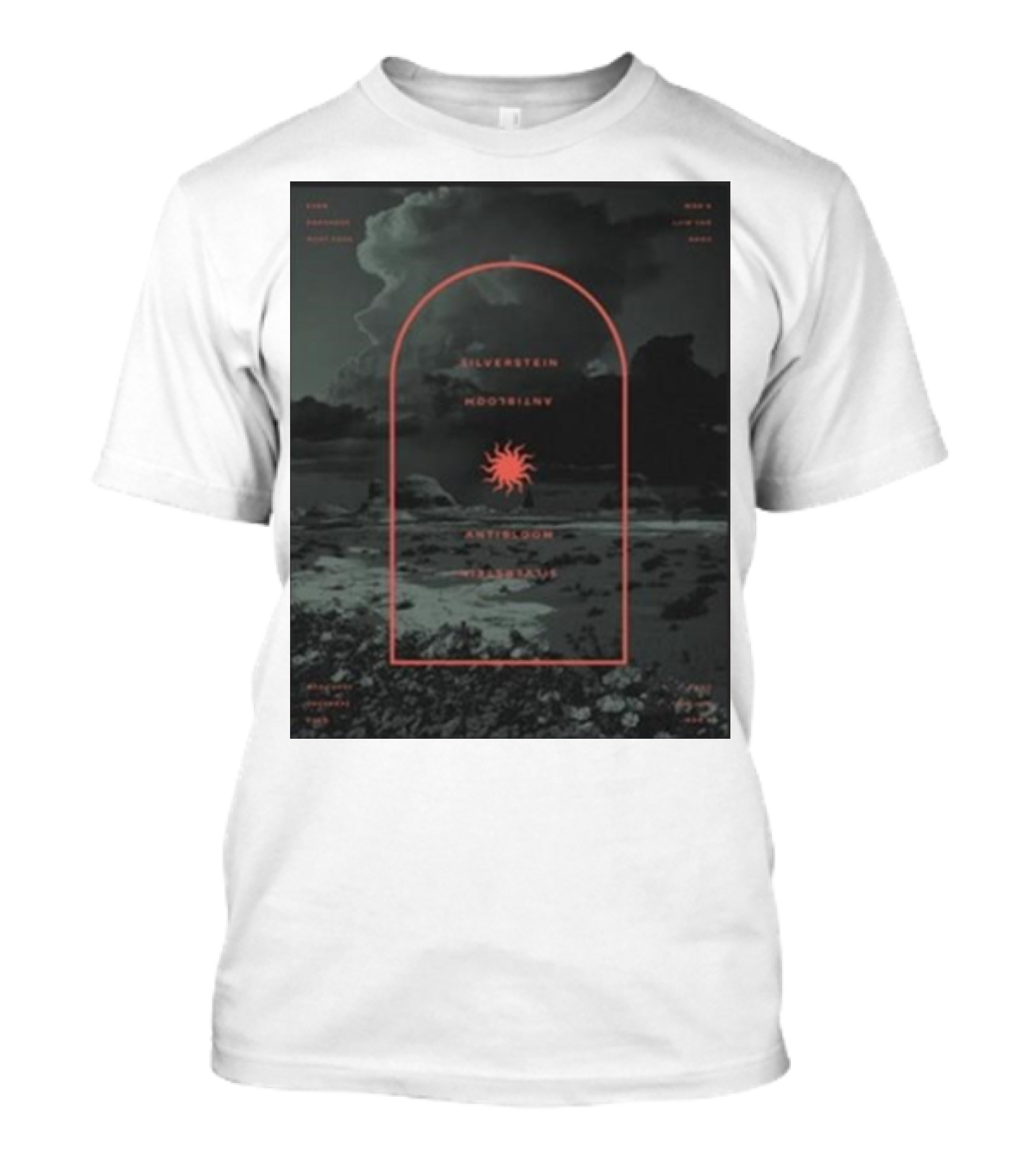 Silverstein Antibloom Moonlight Leave The Dark T-Shirt