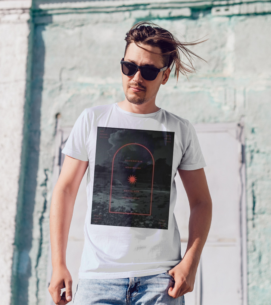 Silverstein Antibloom Moonlight Leave The Dark T-Shirt
