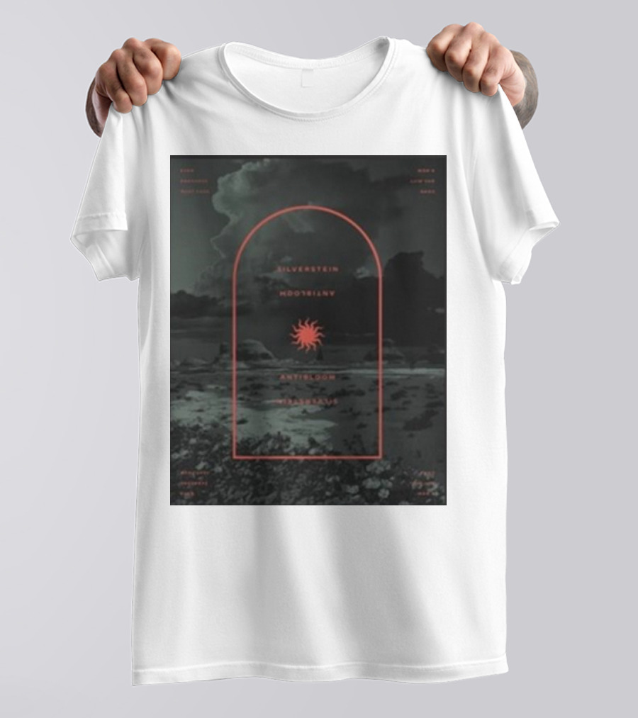 Silverstein Antibloom Moonlight Leave The Dark T-Shirt
