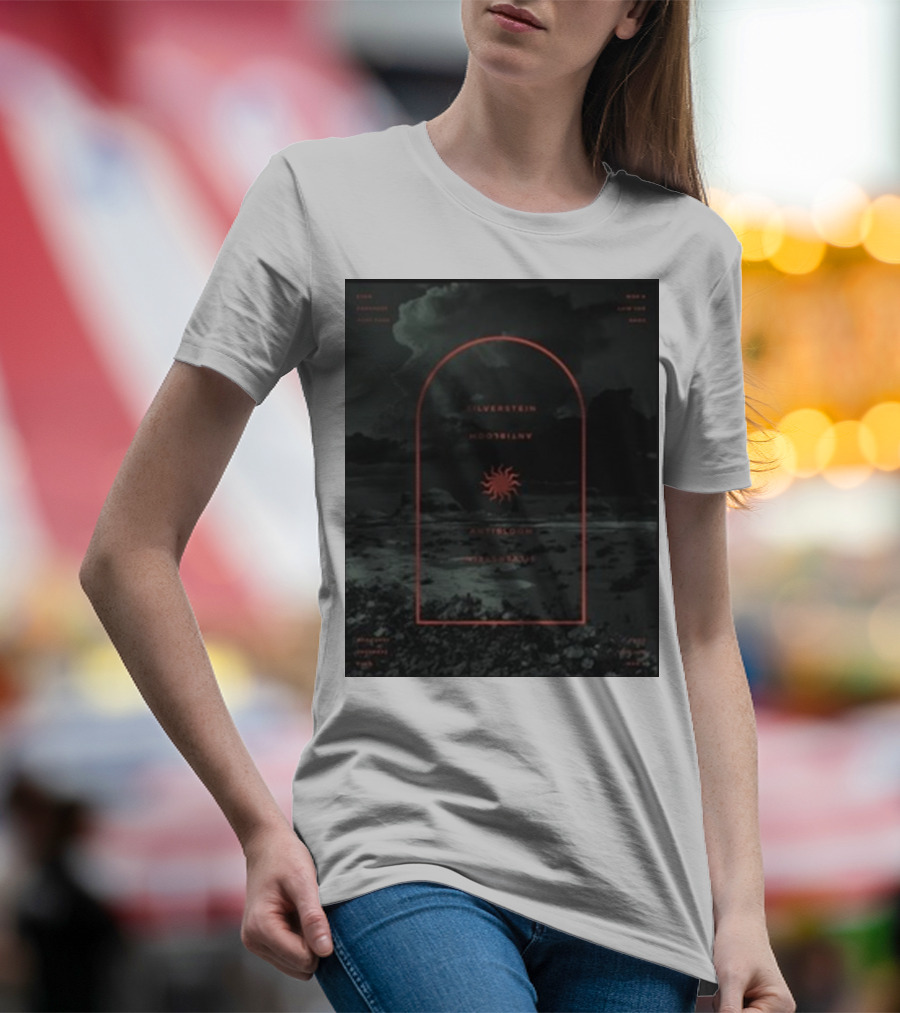 Silverstein Antibloom Moonlight Leave The Dark T-Shirt