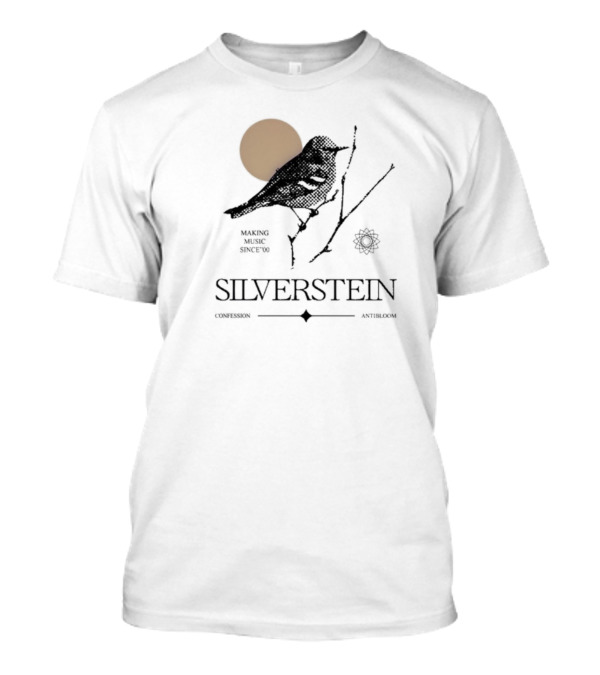 Silverstein Confession Making Music Since '00 Bird And Sun T-Shirt