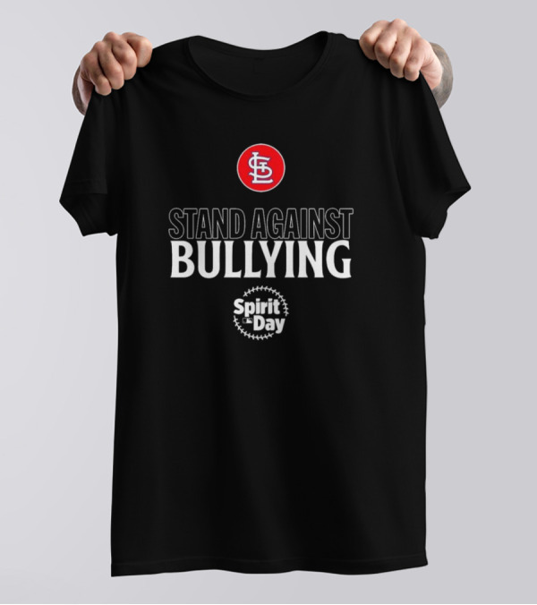 Stand Against Bullying Spirit Day St. Louis Cardinals T-Shirt