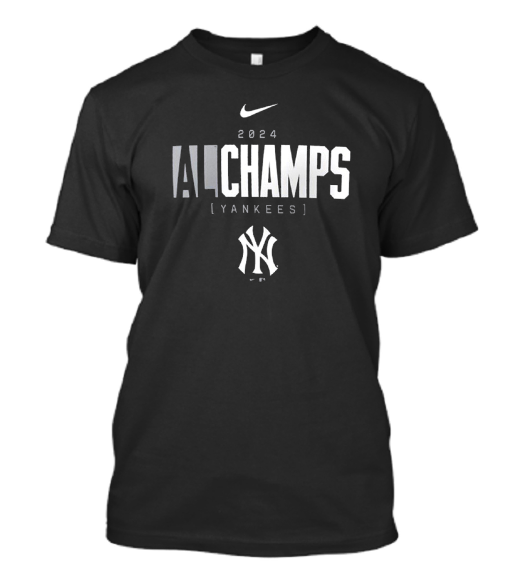 AL Champs 2024 Yankees Logo MLB New York Yankees American League Champions T-Shirt