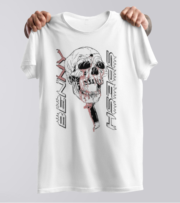 Benny The Butcher Skull Imagery Benny Spesh T-Shirt