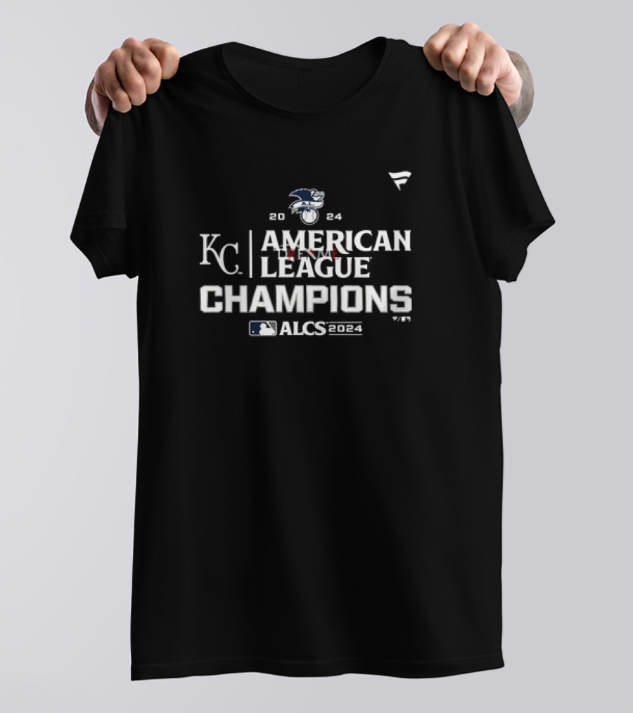 Kansas City American League Champions 2024 ALCS Locker Room T-Shirt