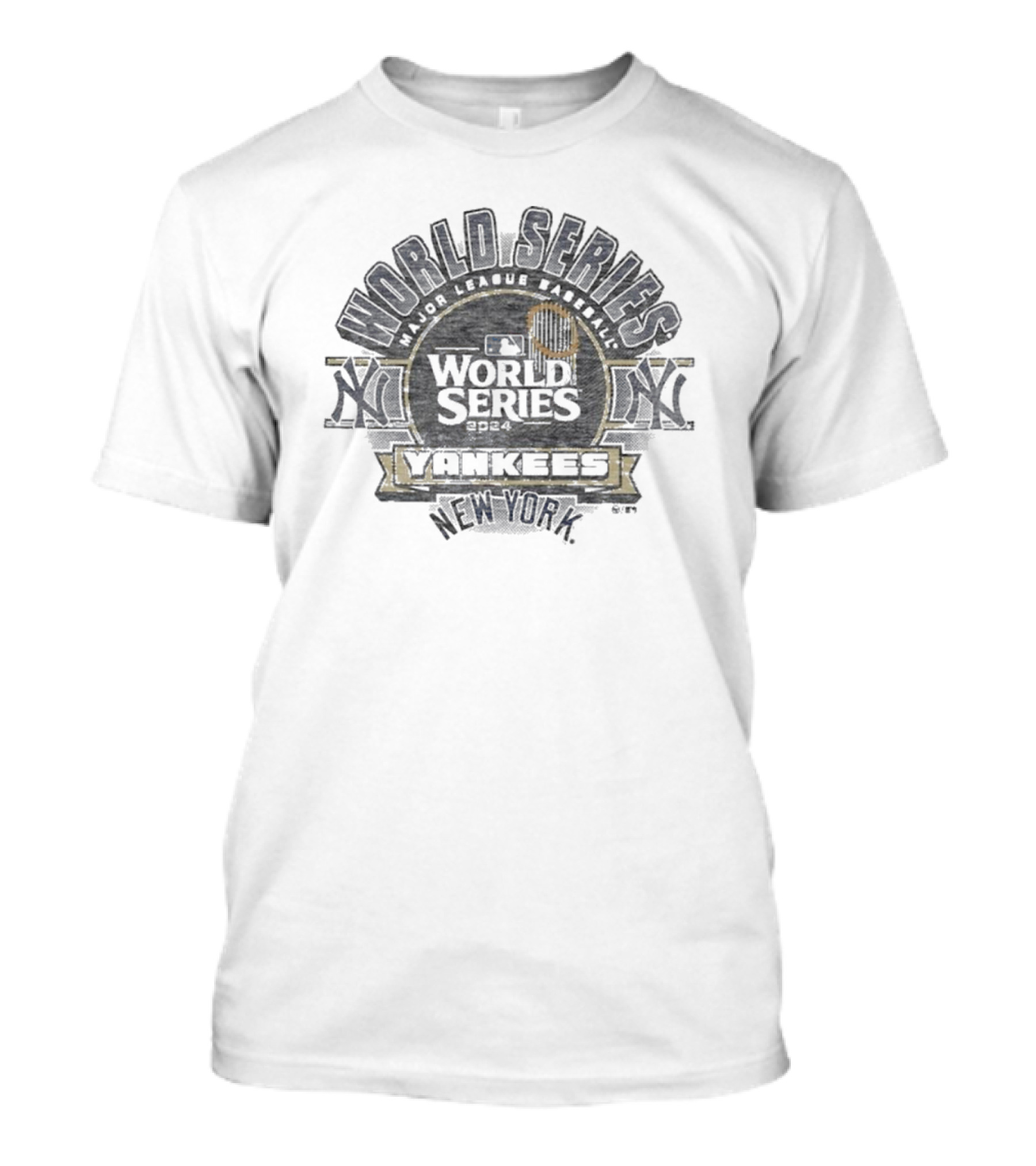 New York Yankees 2024 Major League Baseball World Series Franklin Vintage T-Shirt