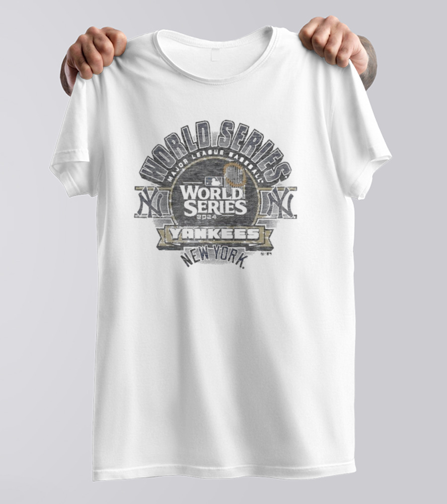 New York Yankees 2024 Major League Baseball World Series Franklin Vintage T-Shirt