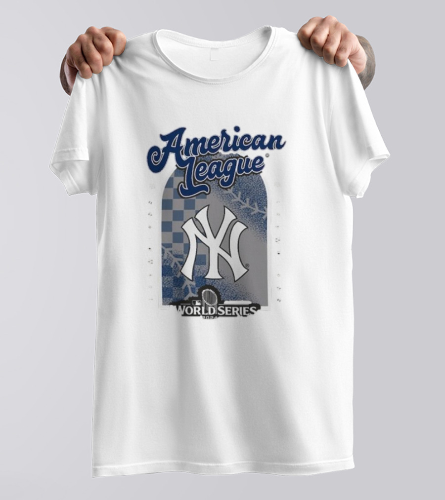 American League Champions New York Yankees 2024 World Series Tri-Blend T-Shirt