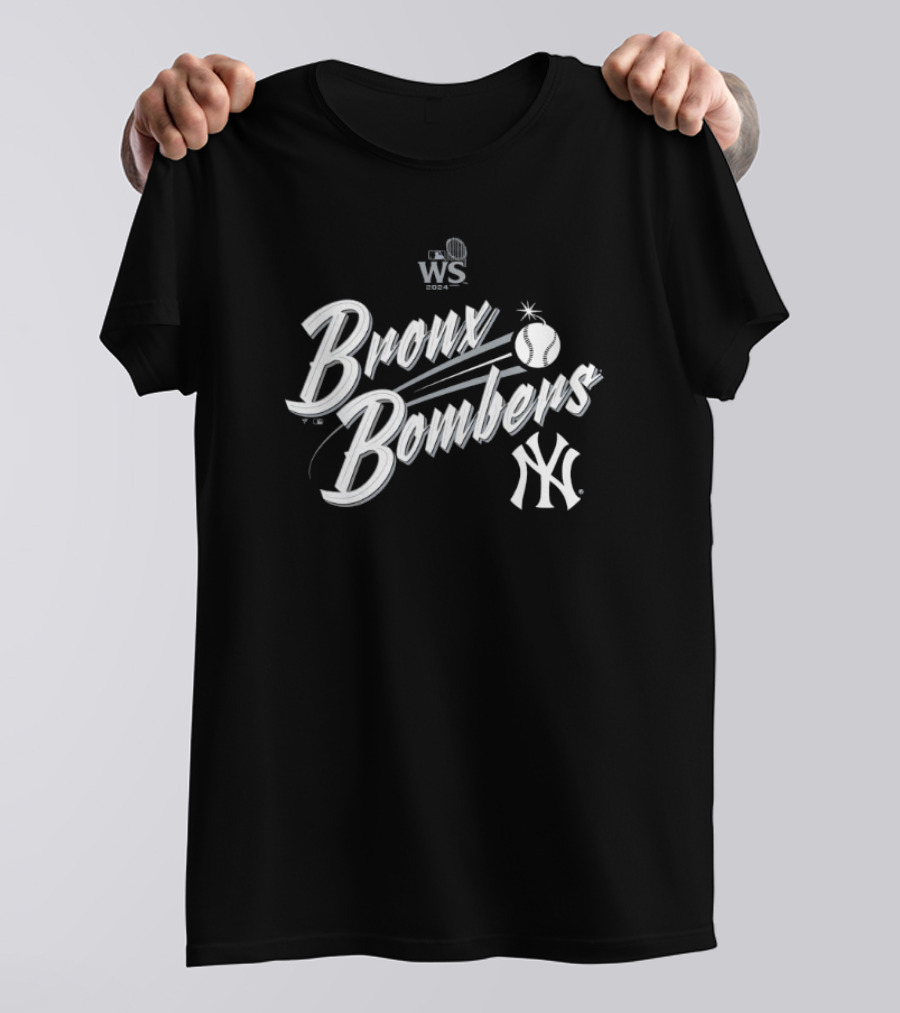 New York Yankees Bronx Bombers 2024 WS Hometown T-Shirt
