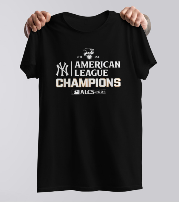 New York Yankees 2024 American League Champions ALCS MLB T-Shirt